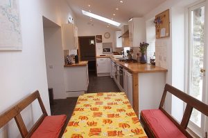 Garn Isaf Pembrokshire Self Catering star Bedroom St Davids Kitchen Dining Area