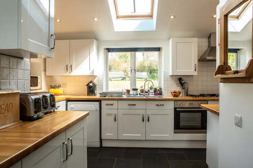 Y Garn Pembrokeshire Bed and Breakfast Garn Isaf Kitchen Sink Area.jpg