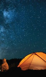 Garn Isaf Pembrokeshire Camping Night Sky